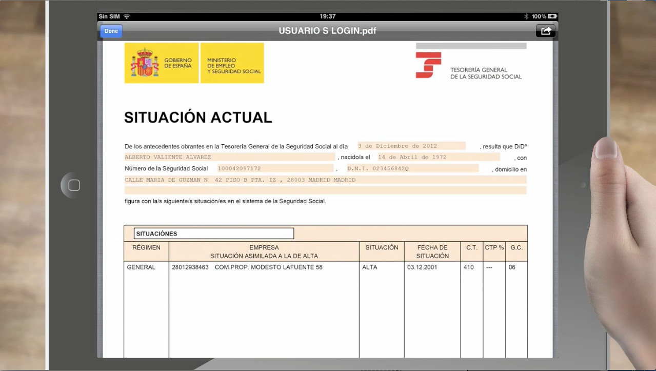 Ejemplo Numero De La Seguridad Social Coleccion De Ejemplo